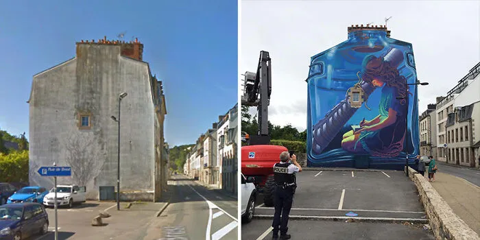 This Balinese Artist Paints Realistic 3D Murals On Dull Building Walls (32 Pics)