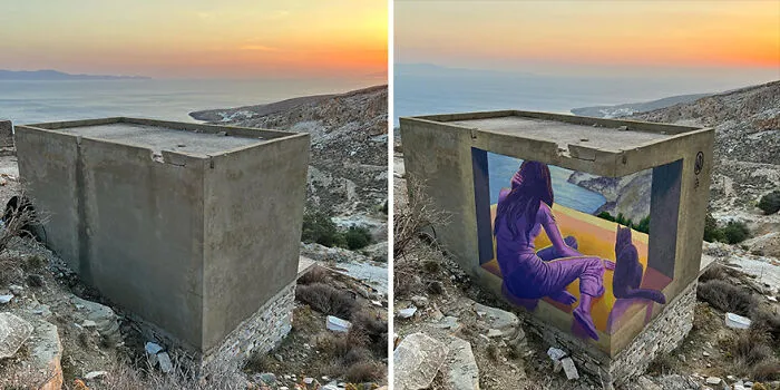 This Balinese Artist Paints Realistic 3D Murals On Dull Building Walls (32 Pics)