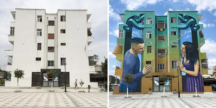This Balinese Artist Paints Realistic 3D Murals On Dull Building Walls (32 Pics)