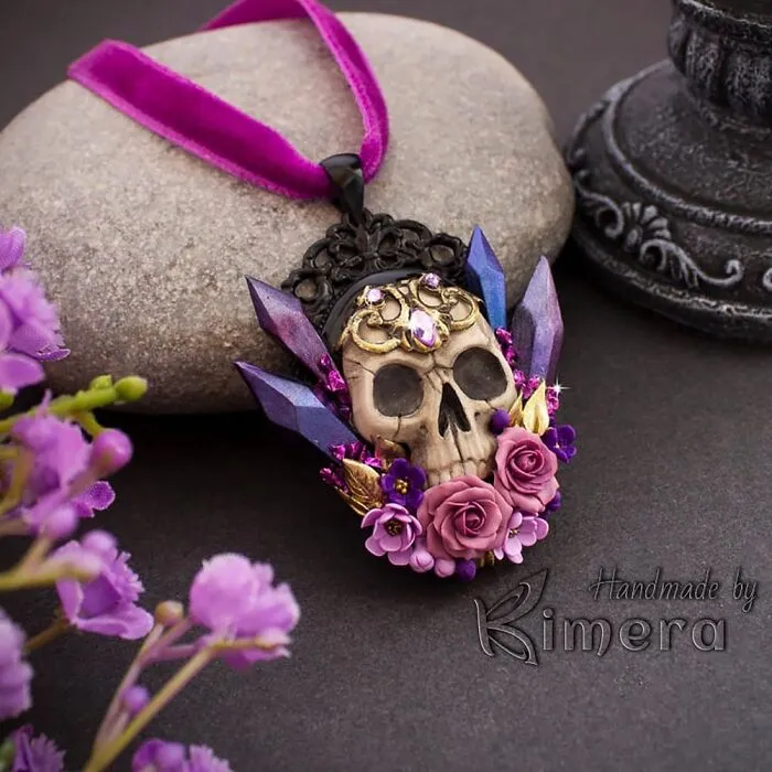 My Sister And I Create Unique Pieces Of Wearable Art In Polymer Clay, Mostly Inspired By Nature