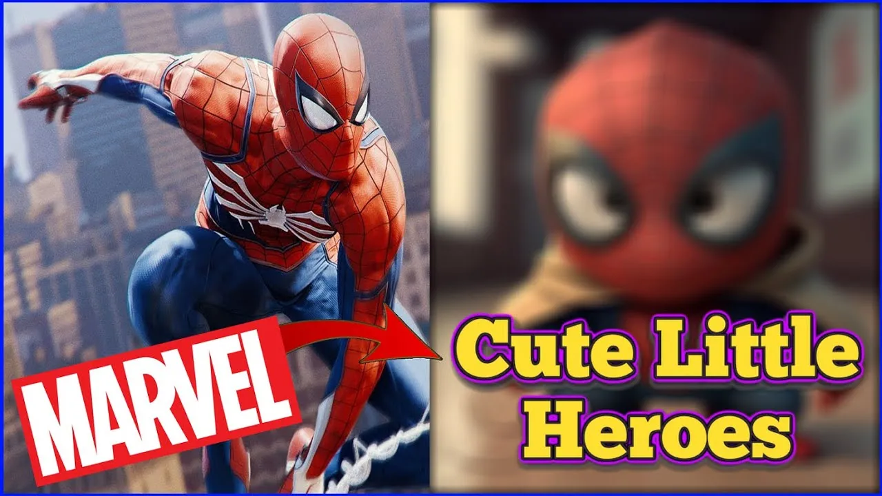 My Own Video: Marvel Characters In Tinyverse Made By Midjourney Ai