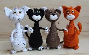 I Crochet Cute Amigurumi Cats (13 Pics)