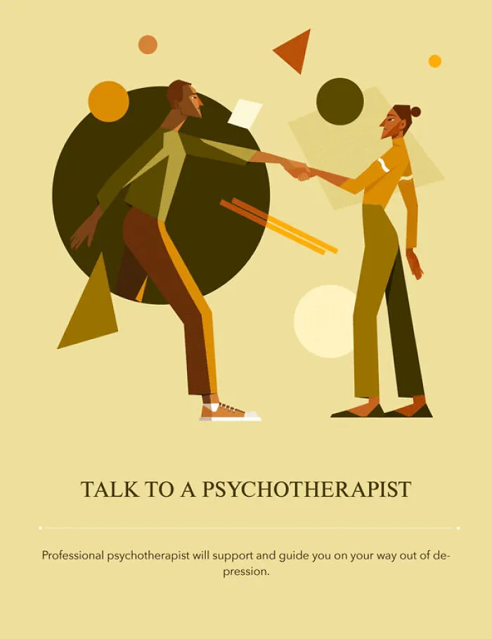 "Self Care" Depression Awareness Posters
