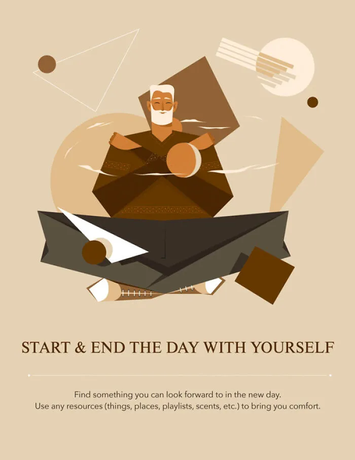 I Illustrated These Posters To Help People Bring Back A Life That Has Meaning (12 Pics)