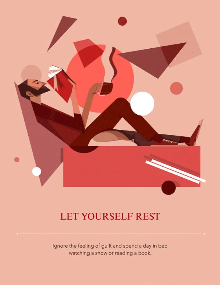 I Illustrated These Posters To Help People Bring Back A Life That Has Meaning (12 Pics)