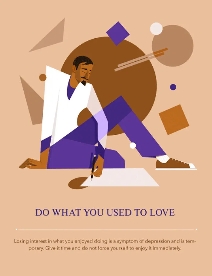 I Illustrated These Posters To Help People Bring Back A Life That Has Meaning (12 Pics)