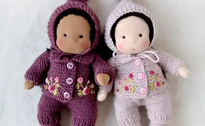 I Create Waldorf Mini Baby Dolls 7 Inch Tall (16 Pics)