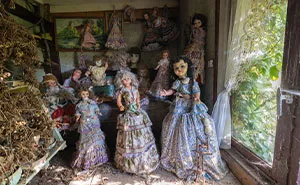 I Discovered An Abandoned House In France Filled With 'Demonic' Dolls (18 Pics)