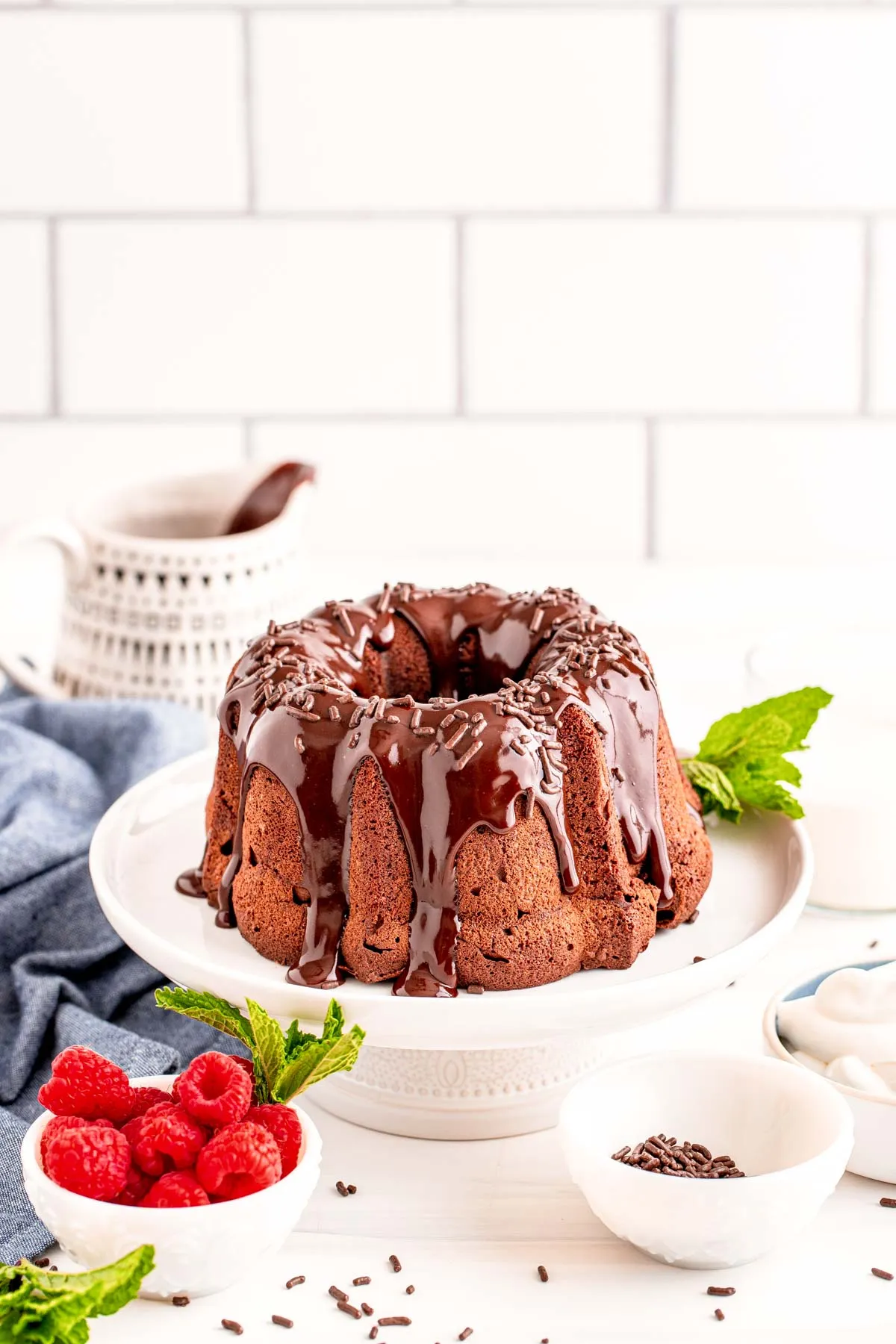 Air Fryer Chocolate Cake Recipe