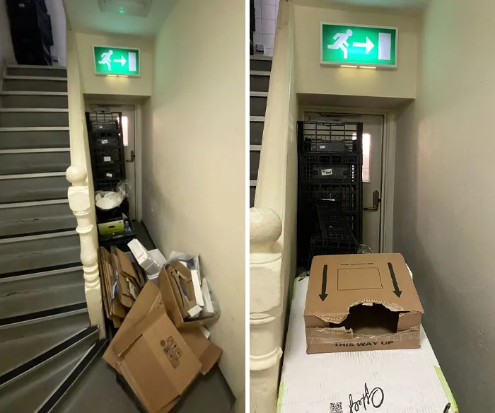 I Got Fired For Telling The Boss "How To Do His Job" When All I Did Was Say, "We Can't Obstruct A Fire Escape"