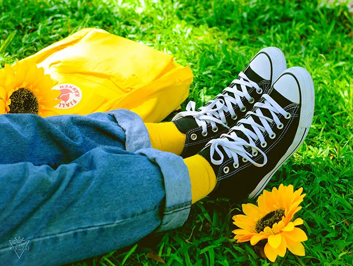 Converse And High Socks