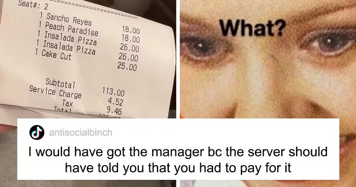 Woman Is Confused About Getting Charged A $25 “Cake Cut” Fee And Not Being Told About It In Advance