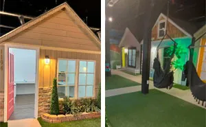 Boss Decided To Change Up The Office By Building Every Single Person A Tiny House