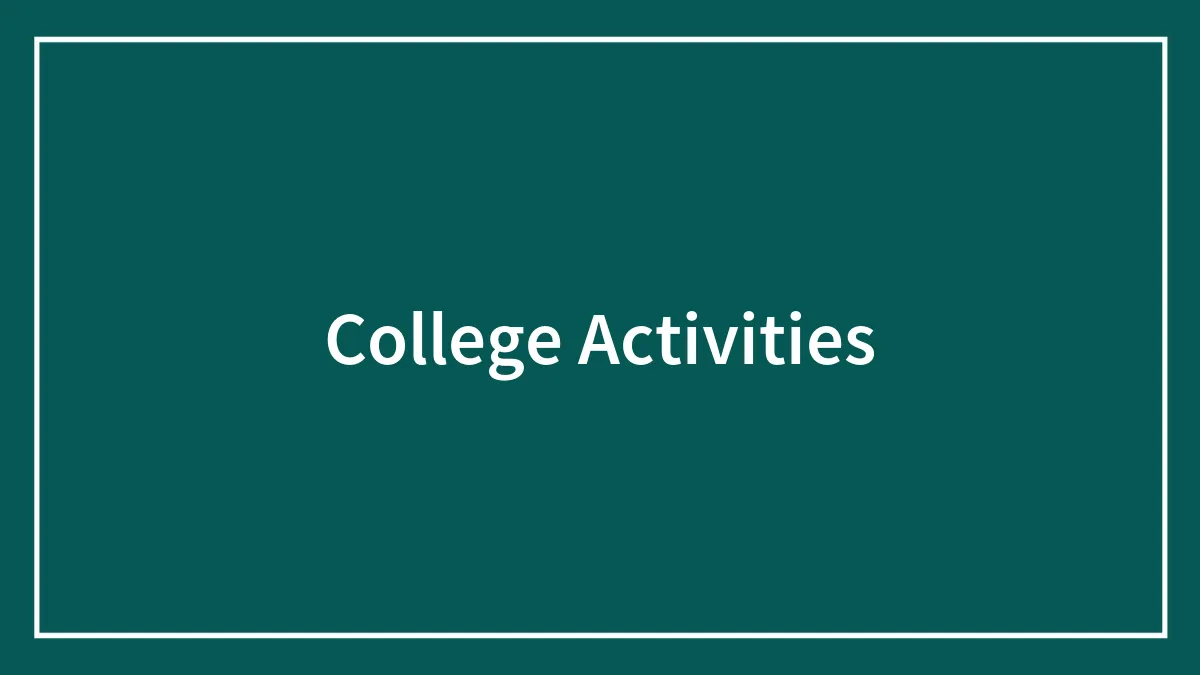 These 72 College Activities Are The Best Way To Pass The Time