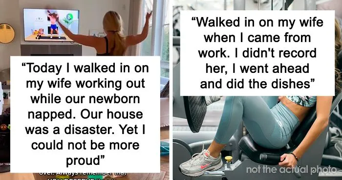 Man Thinks He’s Being Wholesome Praising His Wife For Taking Time For Herself When House Is A Mess, But People Online Don’t Take It Well