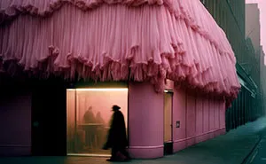 Artist 'Invades' Major Capitals Around The World With Fluffy And Flossy Pink Drapes And The Result Is Adorable (56 Pics)