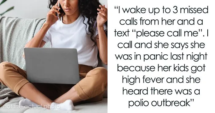 The Internet Backs This Doctor Who Gave Anti-Vax Friend A Reality Check After She Wouldn't Stop Calling Her About Her Sick Kids