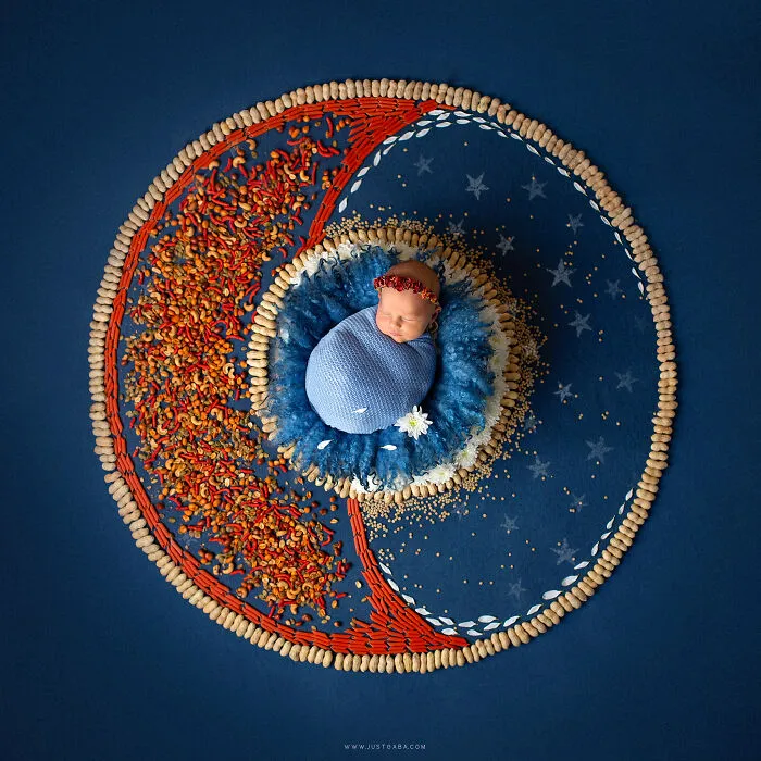 Each Of My Mandalas Is Designed For A Particular Baby, And Here Are My Latest 38 Photographs From The Series: “The Kids Of The Sun”