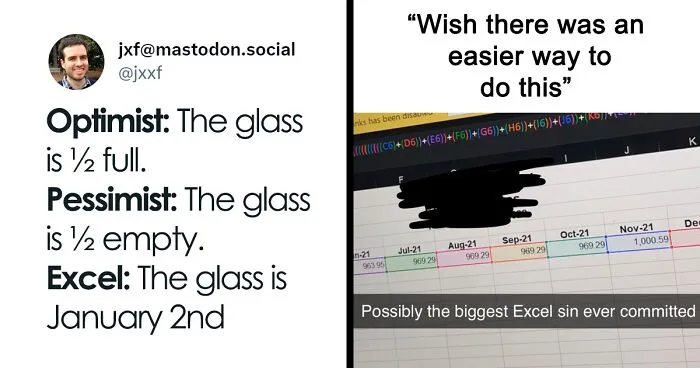 40 Hilarious Pics And Memes You Might Appreciate If You’ve Ever Used Microsoft Excel (New Pics)