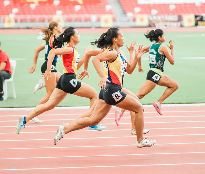 Womans running