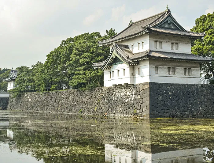 Picture of imperial palace in Tokyo