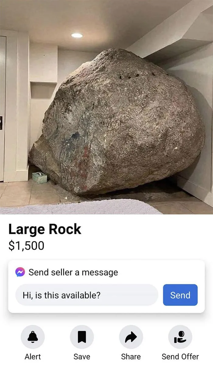 40 Gems From Facebook Marketplace That Prove Just How Much Garbage People Try To Sell You (New Pics)