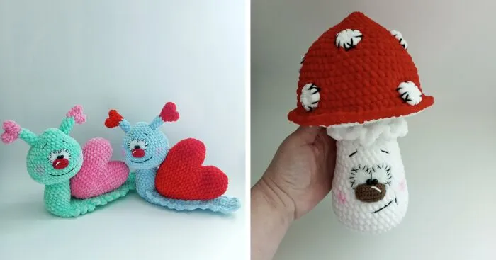 My Crochet Plush Toys (8 Pics)