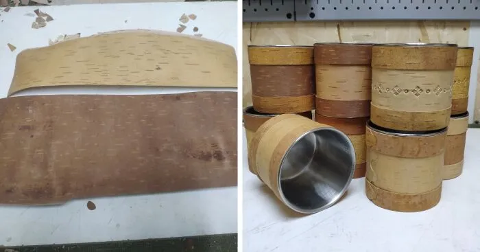 "Mug And Birch Bark": My Process Of Making A Birch Bark Mug