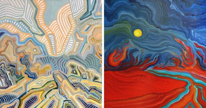 My 12 Paintings That Are Like A Dialogue With My Surroundings