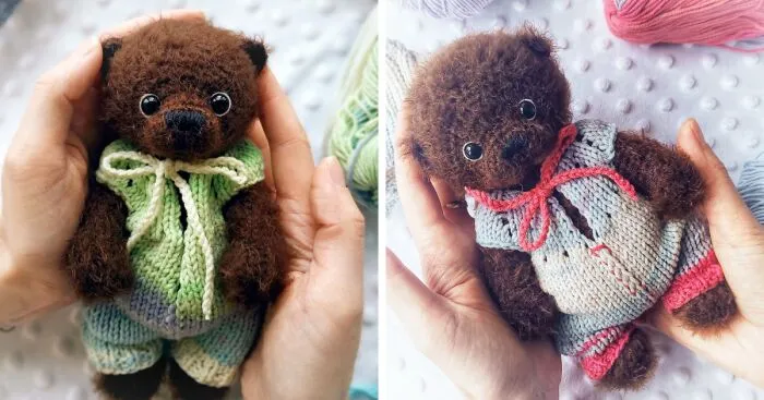 I Crochet Beautiful Teddy Bears (12 Pics)
