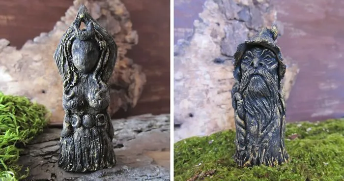 I Create Small Pocket Figurines Of Pagan Gods And Mythical Creatures With Polymer Clay (5 Pics)