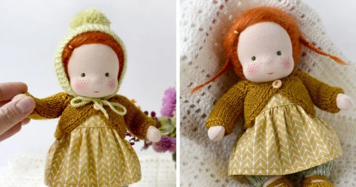 I Create Waldorf Mini Baby Dolls 7 Inch Tall (16 Pics)