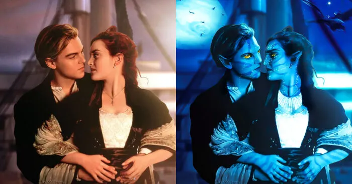 Transforming Titanic Characters Into Na'vi From Avatar
