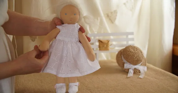 I Made Waldorf Doll With Clothes