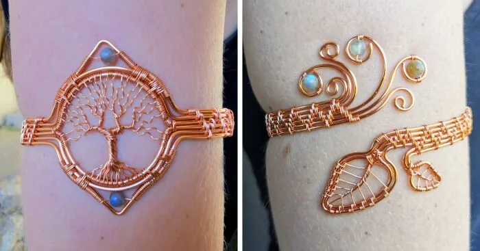 I Make Jewelry With Copper Wire (11 Pics)