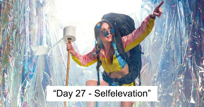 I Took A Self-Portrait Every Day Of February, 2021, And Here Are The Results (28 Pics)