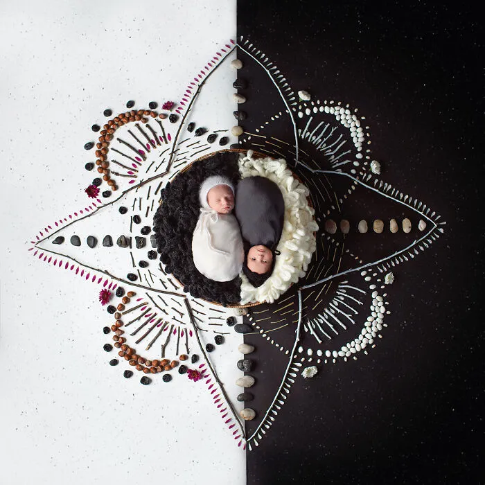 Each Of My Mandalas Is Designed For A Particular Baby, And Here Are My Latest 38 Photographs From The Series: “The Kids Of The Sun”