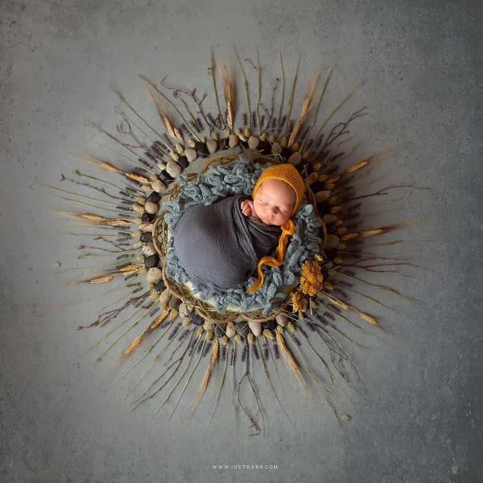 Each Of My Mandalas Is Designed For A Particular Baby, And Here Are My Latest 38 Photographs From The Series: “The Kids Of The Sun”