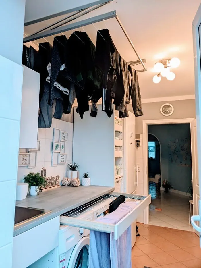 We Built Our Own Laundry-Dry Drawer From The Maximera Drawer Pulls