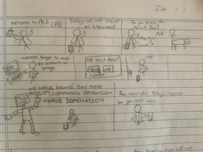 Apologies For The Bad Quality. It’s A Comic I Made And Really Love