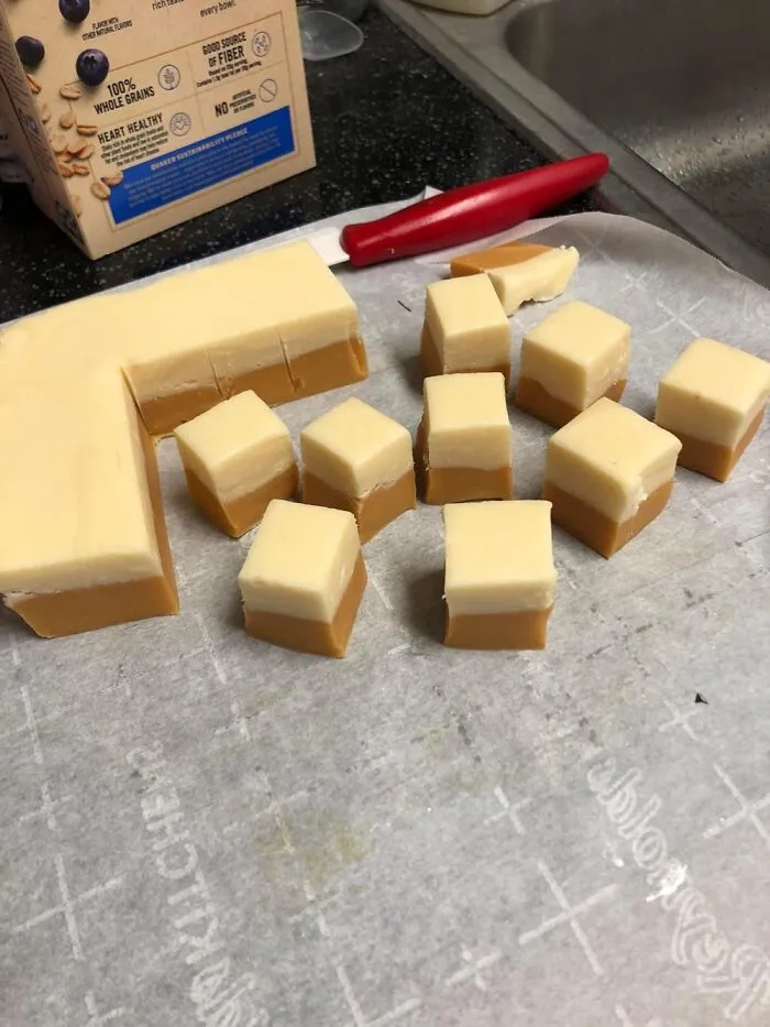 Made Harry Potter Butter Beer Fudge