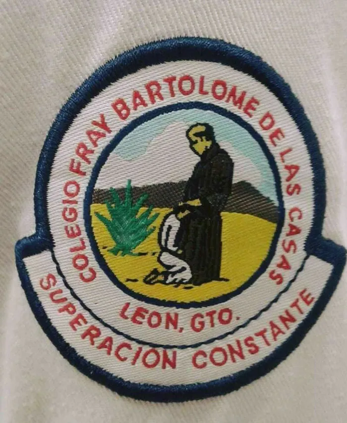 El logo de esta escuela católica