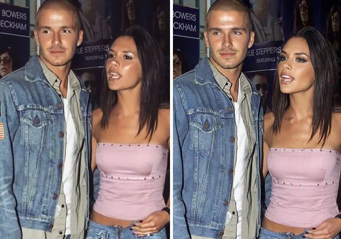David And Victoria Beckham