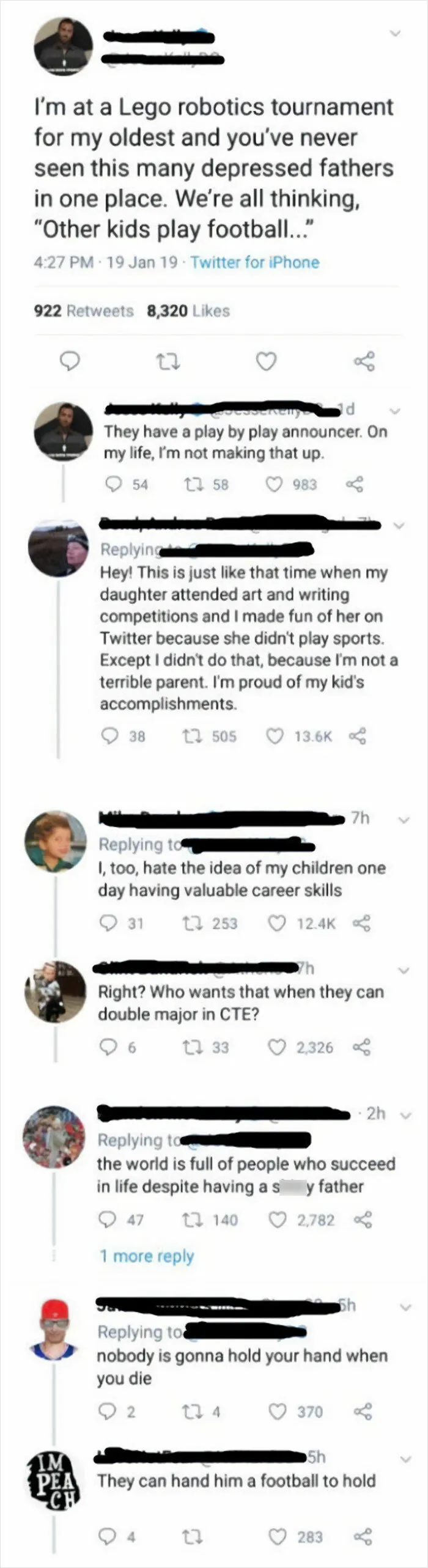 Parents That Make Fun Of The Hobbies Of His Kids Are Trash
