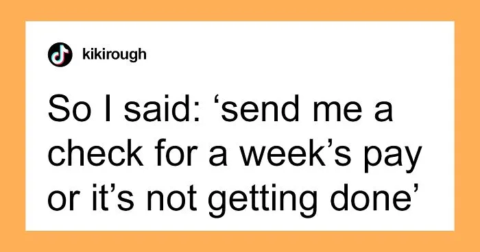 Woman Gets Fired, CEO Contacts Her And Asks Her To Do Some More Work For A Pay Where She Would Be Losing Money