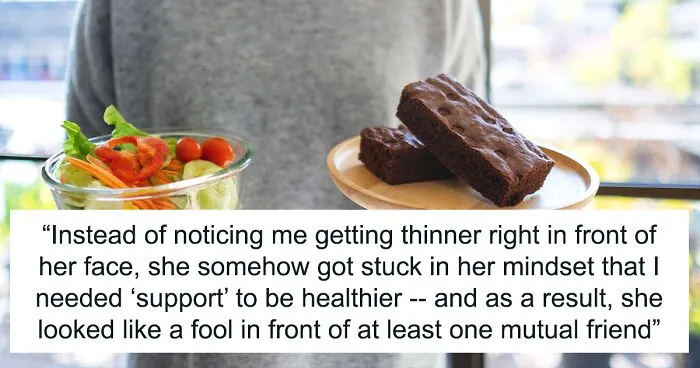 Woman Lies About Her Weight And Waits Until Friend Notices She Lost 50 Pounds, But She Only Realizes When A Mutual Friend Points It Out