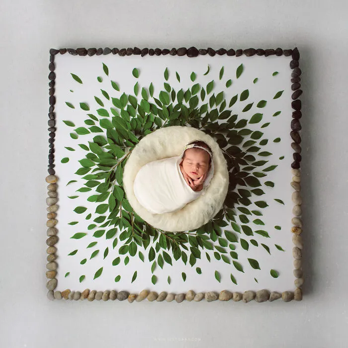 Each Of My Mandalas Is Designed For A Particular Baby, And Here Are My Latest 38 Photographs From The Series: “The Kids Of The Sun”