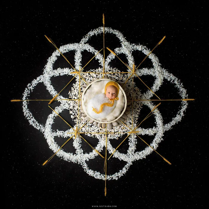 Each Of My Mandalas Is Designed For A Particular Baby, And Here Are My Latest 38 Photographs From The Series: “The Kids Of The Sun”