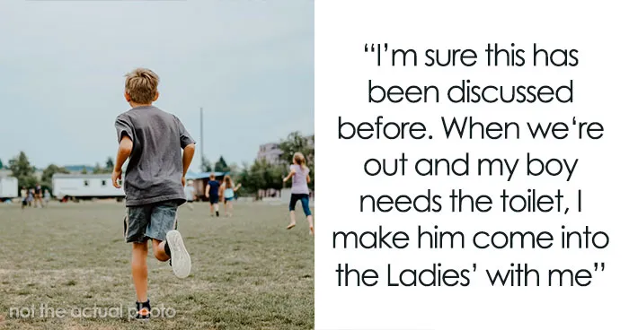 Mom Says She's Uncomfortable With Her Young Son Using Men's Bathrooms Alone, Asks For Advice Online