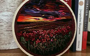 I Am A Textile Artist And I Create Tonal Impressionism Embroideries (14 Pics)
